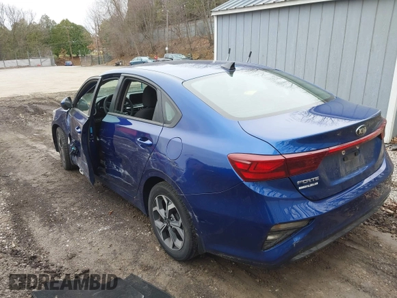 2019 Kia Forte LXS with VIN 3KPF24AD9KE042657, listed as a IAAI auction lot 41932787 with 53,221 mi miles and . Bid and sale history available at carsss.com. Image 3.