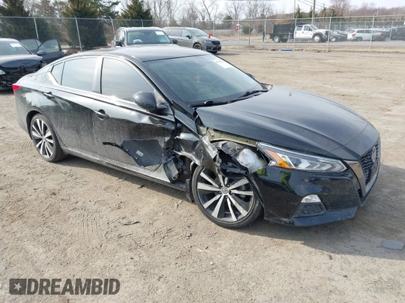 2021 Nissan Altima SR with VIN 1N4BL4CV1MN300563, listed as a IAAI auction lot 41709522 with 92,265 mi miles and . Bid and sale history available at carsss.com. Image 1.