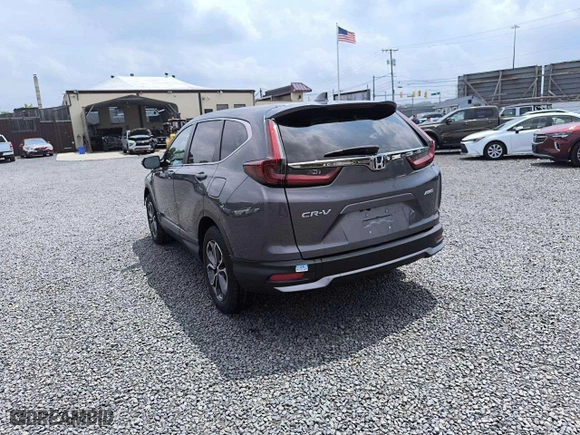 2022 Honda CR-V EX-L with VIN 2HKRW2H84NH660130, listed as a Copart auction lot 53489165 with 18,536 mi miles and Salvage Title. Bid and sale history available at carsss.com. Image 2.