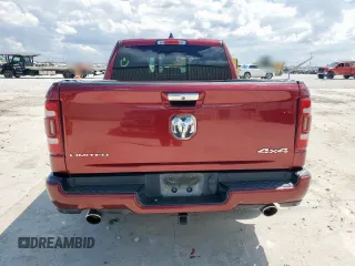 2019 Ram 1500 Limited z VIN 1C6SRFHT7KN700112, wystawiony jako Copart lot #56429005 z przebiegiem 93 433 mil mil oraz Szkoda całkowita • Salvage title. Historia ofert i sprzedaży dostępna na DreamBid. Obrazek 6.