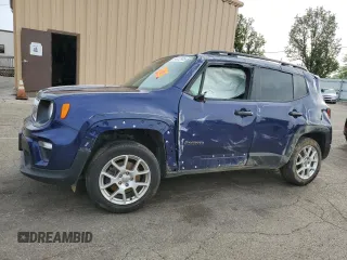 2019 Jeep Renegade Upland z VIN ZACNJBAB4KPK69319, wystawiony jako Copart lot #54932905 z przebiegiem 66 868 mil mil oraz Szkoda całkowita • Salvage title. Historia ofert i sprzedaży dostępna na DreamBid. Obrazek 1.