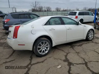 2008 Cadillac CTS AWD w/1SB with VIN 1G6DS57V380188537, listed as a Copart auction lot 49817505 with 38,950 mi miles and Clean Title. Bid and sale history available at carsss.com. Image 3.