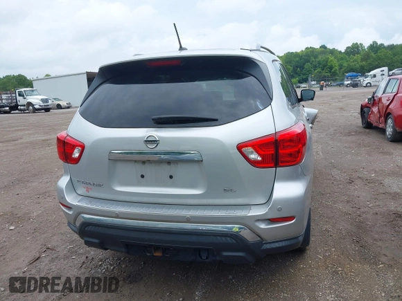 2017 Nissan Pathfinder SV with VIN 5N1DR2MN3HC620095, listed as a IAAI auction lot 42376013 with 106,218 mi miles and . Bid and sale history available at DreamBid. Image 16.