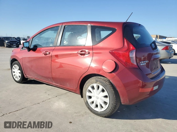 2016 Nissan Note S with VIN 3N1CE2CP8GL395368, listed as a Copart auction lot 43462735 with 63,716 mi miles and Salvage Title. Bid and sale history available at DreamBid. Image 2.