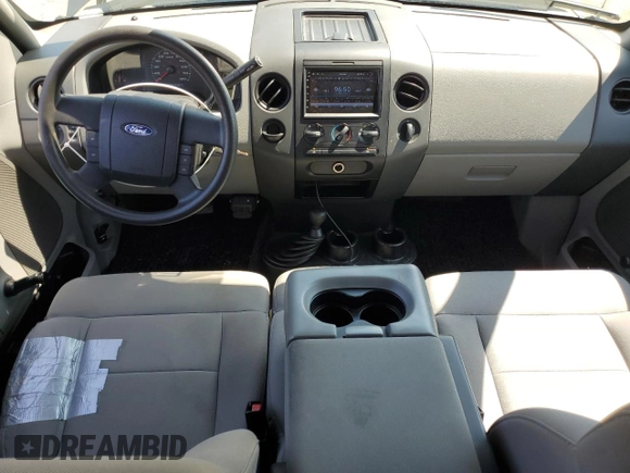 2005 Ford F-150 STX with VIN 1FTRX14W65NB37350, listed as a Copart auction lot 63500255 with 84,708 mi miles and Clean title. Bid and sale history available at DreamBid. Image 8.