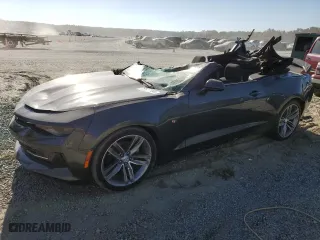 2018 Chevrolet Camaro 1LT with VIN 1G1FB3DS9J0114073, listed as a Copart auction lot 77563994 with 48,974 mi miles and Salvage Title. Bid and sale history available at carsss.com. Image 1.