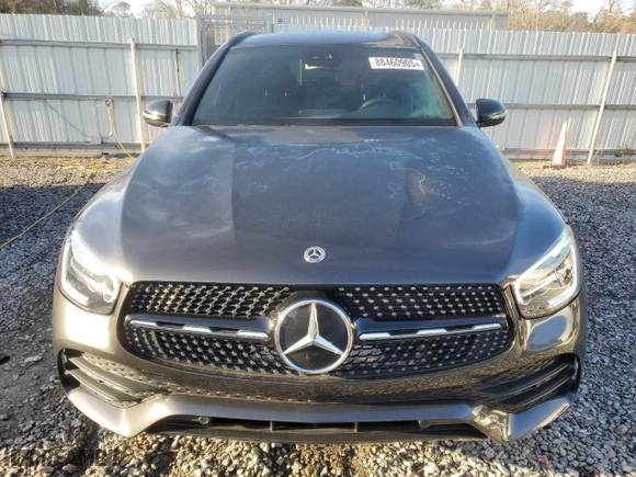 2022 Mercedes-Benz GLC with VIN W1N0G8DBXNV371756, listed as a Copart auction lot 88460905 with 16,213 mi miles and Salvage Title. Bid and sale history available at carsss.com. Image 5.