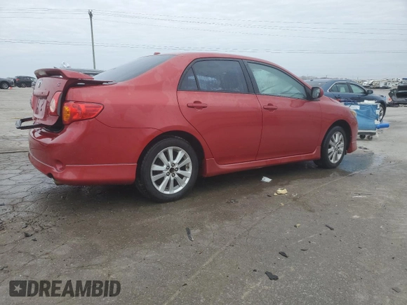 2010 Toyota Corolla with VIN 1NXBU4EE9AZ370913, listed as a Copart auction lot 45695665 with Not provided miles and Salvage title. Bid and sale history available at DreamBid. Image 3.