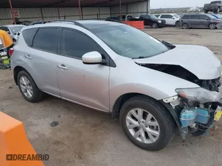 2011 Nissan Murano SV with VIN JN8AZ1MWXBW171518, listed as a IAAI auction lot 41794252 with 98,116 mi miles. Bid and sale history available at carsss.com. Image 1.