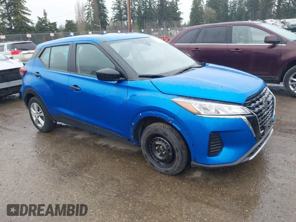 2021 Nissan Kicks S with VIN 3N1CP5BV8ML523650, listed as a IAAI auction lot 41925826 with 51,027 mi miles and . Bid and sale history available at DreamBid. Image 1.