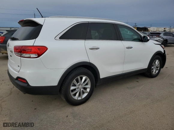2017 Kia Sorento LX V6 with VIN 5XYPG4A57HG194298, listed as a Copart auction lot 48963215 with 117,738 mi miles and Salvage Title. Bid and sale history available at carsss.com. Image 3.
