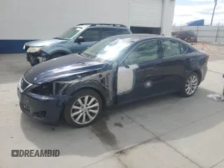 2010 Lexus IS 250 with VIN JTHCF5C27A5041511, listed as a Copart auction lot 57348775 with 125,096 mi miles and Salvage title. Bid and sale history available at DreamBid. Image 1.
