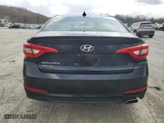 2016 Hyundai Sonata 2.4L SE with VIN 5NPE24AF0GH260650, listed as a Copart auction lot 50460935 with 201,135 mi miles and Clean Title. Bid and sale history available at carsss.com. Image 6.