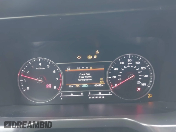 2022 Kia Sorento X-Line SX Prestige with VIN 5XYRKDLF9NG129963, listed as a IAAI auction lot 42159573 with 40,443 mi miles and . Bid and sale history available at DreamBid. Image 7.