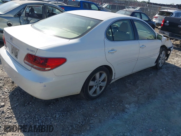 2005 Lexus ES 350 with VIN JTHBA30G155121309, listed as a IAAI auction lot 41893930 with 225,632 mi miles and . Bid and sale history available at DreamBid. Image 4.