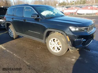2023 Jeep Grand Cherokee Limited with VIN 1C4RJHBG7PC541939, listed as a IAAI auction lot 41116899 with 15,617 mi miles. Bid and sale history available at carsss.com. Image 1.