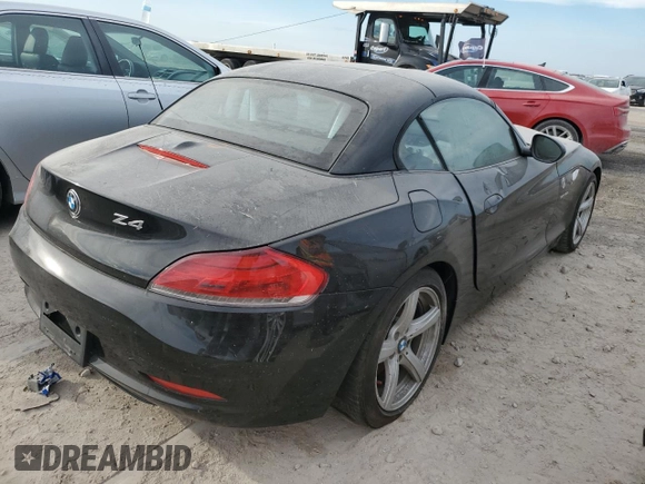 2009 BMW Z4 sDrive30i with VIN WBALM53559E161382, listed as a Copart auction lot 74890204 with 0 mi miles and Salvage Title. Bid and sale history available at carsss.com. Image 3.