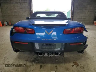 2015 Chevrolet Corvette 2LT z VIN 1G1YD3D72F5106938, wystawiony jako Copart lot #59184705 z przebiegiem 14 082 mil mil oraz Szkoda całkowita • Salvage title. Historia ofert i sprzedaży dostępna na DreamBid. Obrazek 6.