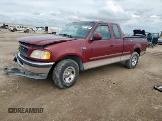 1997 Ford F-150 with VIN 1FTDX1762VKC64989, listed as a Copart auction lot 62604035 with 147,469 mi miles and Salvage title. Bid and sale history available at DreamBid. Image 1.