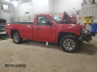 2009 Chevrolet Silverado 1500 Work Truck with VIN 1GCEC14XX9Z220538, listed as a Copart auction lot 48787505 with Not Provided miles and Salvage Title. Bid and sale history available at DreamBid. Image 4.
