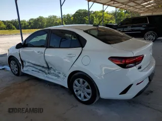 2022 Kia Rio S with VIN 3KPA24AD2NE443935, listed as a Copart auction lot 60529534 with 9,120 mi miles and Salvage Title. Bid and sale history available at carsss.com. Image 2.