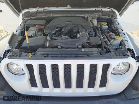 2018 Jeep Wrangler Unlimited Sport z VIN 1C4HJXDG0JW151905, wystawiony jako Copart lot #61935995 z przebiegiem 43 750 mil mil oraz Szkoda całkowita • Salvage title. Historia ofert i sprzedaży dostępna na DreamBid. Obrazek 12.