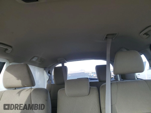 2016 Honda Odyssey SE with VIN 5FNRL5H39GB070652, listed as a Copart auction lot 46358775 with 135,921 mi miles and Salvage Title. Bid and sale history available at DreamBid. Image 10.