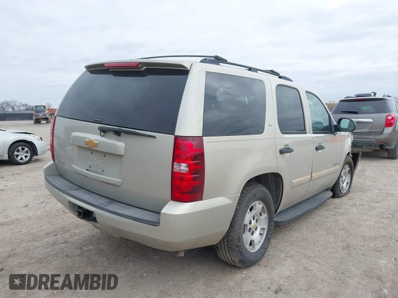 2008 Chevrolet Tahoe LS with VIN 1GNFC13C78R204225, listed as a IAAI auction lot 41600556 with Not provided miles and . Bid and sale history available at DreamBid. Image 4.