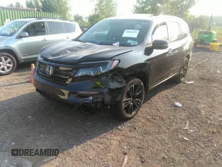 2022 Honda Pilot Special Edition with VIN 5FNYF6H25NB046913, listed as a IAAI auction lot 40000193 with 33,298 mi miles. Bid and sale history available at carsss.com. Image 2.