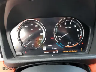 2021 BMW X2 xDrive28i with VIN WBXYJ1C08M5T00852, listed as a Copart auction lot 58498864 with 59,460 mi miles and Salvage Title. Bid and sale history available at carsss.com. Image 9.