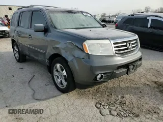 2013 Honda Pilot EX-L with VIN 5FNYF3H62DB005493, listed as a Copart auction lot 42238615 with 189,176 mi miles and Salvage title. Bid and sale history available at DreamBid. Image 12.
