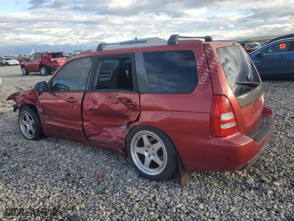 2005 Subaru Forester (Natl) XT with VIN JF1SG69635G706706, listed as a Copart auction lot 76956944 with 160,036 mi miles and Salvage Title. Bid and sale history available at carsss.com. Image 2.