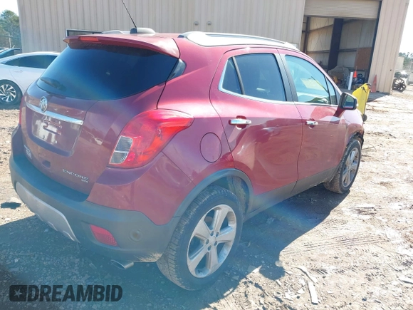 2015 Buick Encore Convenience with VIN KL4CJFSB7FB170200, listed as a IAAI auction lot 41565023 with 121,755 mi miles. Bid and sale history available at carsss.com. Image 4.