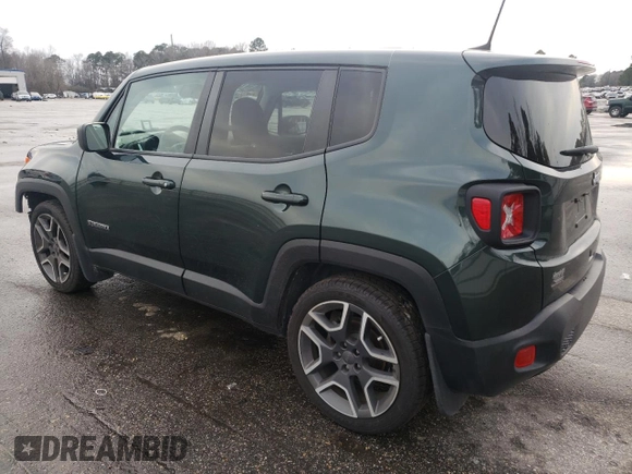2021 Jeep Renegade Jeepster with VIN ZACNJCAB4MPM41650, listed as a Copart auction lot 44579155 with 35,079 mi miles and Salvage title. Bid and sale history available at DreamBid. Image 2.