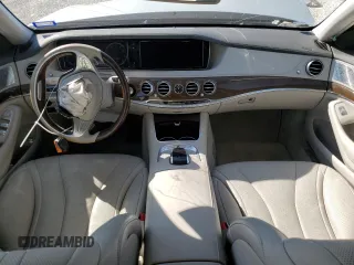 2015 Mercedes-Benz S-Class S 550 with VIN WDDUG8CB2FA097204, listed as a Copart auction lot 79836164 with 53,185 mi miles and Salvage Title. Bid and sale history available at carsss.com. Image 8.
