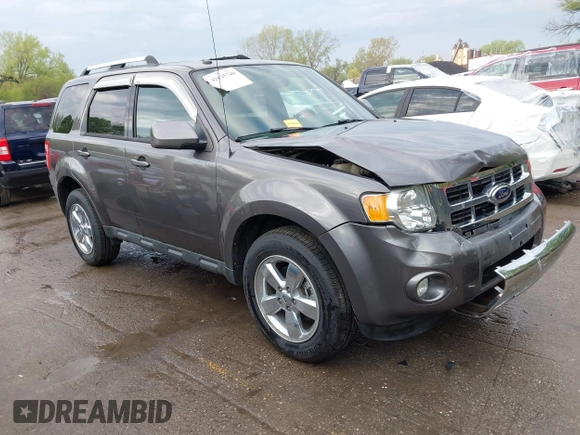 2012 Ford Escape Limited z VIN 1FMCU0E78CKC82125, wystawiony jako IAAI lot #42035740 z przebiegiem 84 784 mil mil oraz . Historia ofert i sprzedaży dostępna na DreamBid. Obrazek 1.