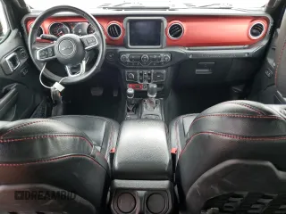 2018 Jeep Wrangler Unlimited Rubicon with VIN 1C4HJXFG4JW266438, listed as a Copart auction lot 50940075 with 75,175 mi miles and Salvage title. Bid and sale history available at DreamBid. Image 8.