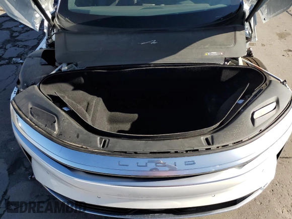 2023 Lucid Air Grand Touring z VIN 50EA1GBA1PA003280, wystawiony jako Copart lot #69447544 z przebiegiem 4282 mil mil oraz Szkody całkowita. Historia ofert i sprzedaży dostępna na DreamBid. Obrazek 11.