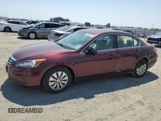 2011 Honda Accord LX z VIN 1HGCP2F36BA039650, wystawiony jako Copart lot #58852395 z przebiegiem 95 630 mil mil oraz Szkoda całkowita • Salvage title. Historia ofert i sprzedaży dostępna na DreamBid. Obrazek 1.