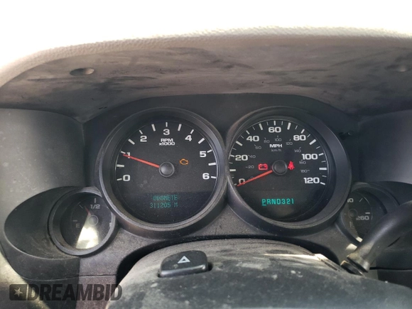 2007 Chevrolet Silverado 1500 Work Truck with VIN 2GCEK19C371693793, listed as a Copart auction lot 69755384 with 311,205 mi miles and Salvage Title. Bid and sale history available at carsss.com. Image 9.