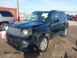 2017 Jeep Renegade Latitude z VIN ZACCJBBB8HPF76347, wystawiony jako IAAI lot #41397916 z przebiegiem 281 192 mil mil oraz . Historia ofert i sprzedaży dostępna na DreamBid. Obrazek 6.