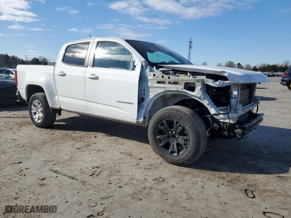 2022 Chevrolet Colorado 2WD LT with VIN 1GCGSCEAXN1208237, listed as a Copart auction lot 82218014 with 31,316 mi miles and Salvage Title. Bid and sale history available at carsss.com. Image 4.