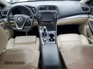 2018 Nissan Maxima Platinum with VIN 1N4AA6AP2JC375765, listed as a Copart auction lot 53343505 with 83,675 mi miles and Salvage Title. Bid and sale history available at DreamBid. Image 8.