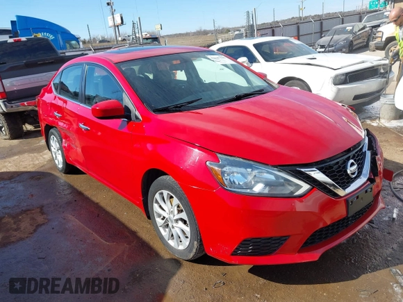 2017 Nissan Sentra S with VIN 3N1AB7APXHY304590, listed as a IAAI auction lot 41647599 with 86,294 mi miles and . Bid and sale history available at carsss.com. Image 1.