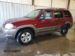 2003 Mazda Tribute LX with VIN 4F2CZ94113KM29697, listed as a Copart auction lot 47343505 with 130,151 mi miles and Salvage Title. Bid and sale history available at carsss.com. Image 1.