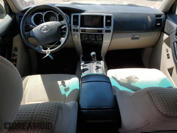 2004 Toyota 4Runner SR5 with VIN JTEBU14R540039339, listed as a Copart auction lot 54225685 with 220,937 mi miles and Clean Title. Bid and sale history available at DreamBid. Image 8.