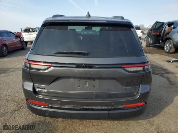 2023 Jeep Grand Cherokee Laredo with VIN 1C4RJHAGXPC619759, listed as a Copart auction lot 48844835 with 11,833 mi miles and Salvage Title. Bid and sale history available at carsss.com. Image 6.