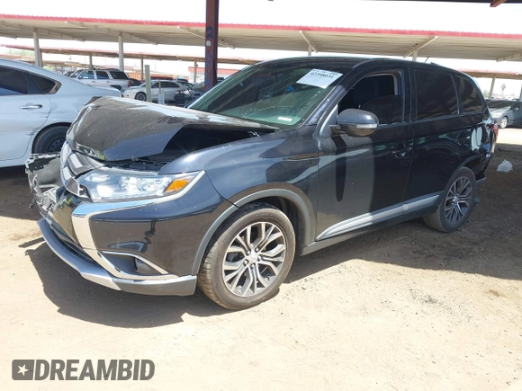 2016 Mitsubishi Outlander SE with VIN JA4AD3A36GZ028937, listed as a IAAI auction lot 42398031 with 94,559 mi miles and . Bid and sale history available at DreamBid. Image 2.