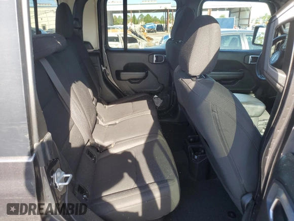 2021 Jeep Gladiator Willys with VIN 1C6HJTAG0ML615446, listed as a Copart auction lot 60571375 with 62,174 mi miles and Salvage title. Bid and sale history available at DreamBid. Image 10.