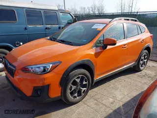 2019 Subaru Crosstrek Premium with VIN JF2GTACCXKH266035, listed as a IAAI auction lot 42056311 with 185,505 mi miles. Bid and sale history available at carsss.com. Image 2.